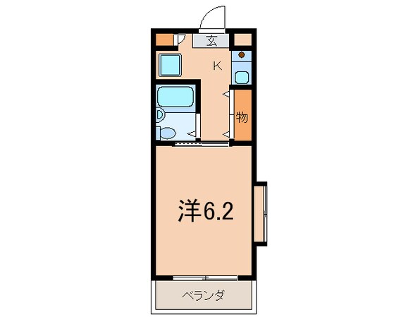 マンション三木の物件間取画像